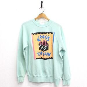 Vintage Bianchi Bicycle Sweatshirt Large